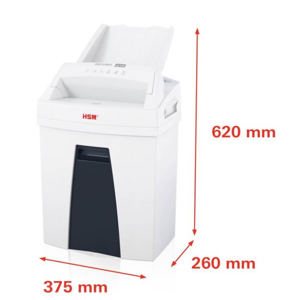 UNIČEVALNIK PAPIRJA HSM AF100/4X25 SECURIO P-4 2063