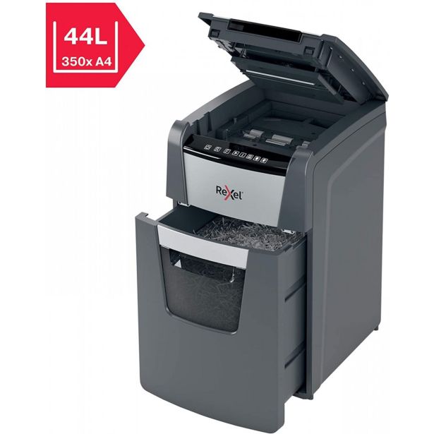 UNIČEVALNIK PAPIRJA REXEL AUTO+ 150X 4X28/P4 OPTIMUM 2020150XEU