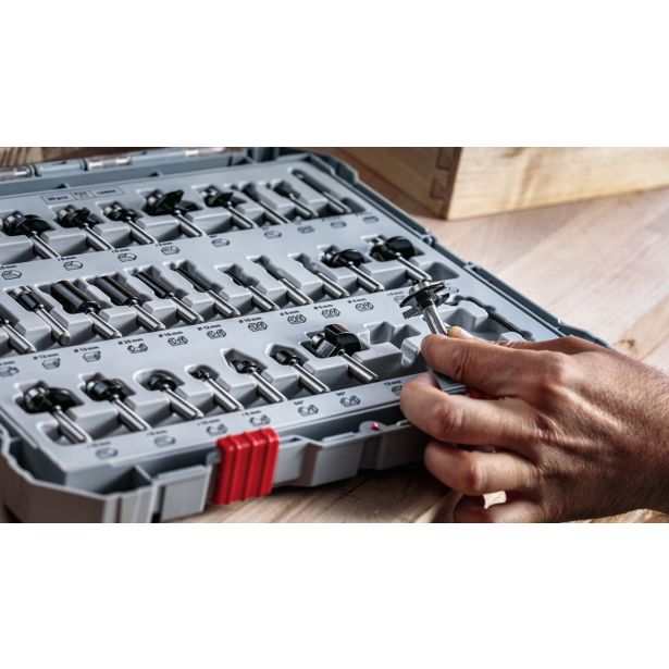 REZKAR ZA LES BOSCH 6 MM. 6 DELOV