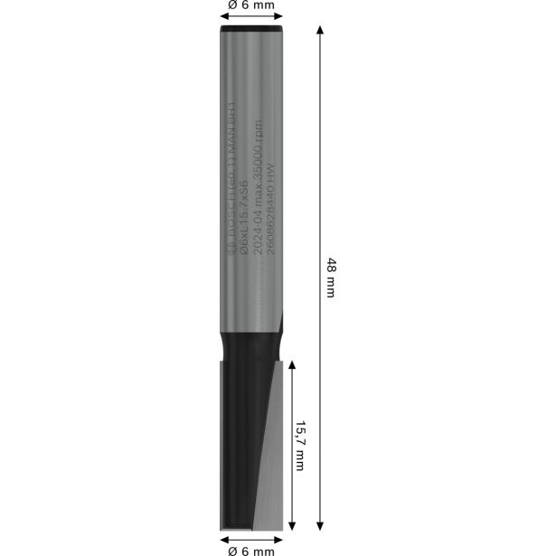 REZKAR ZA LES BOSCH ' 6 X L 15.7