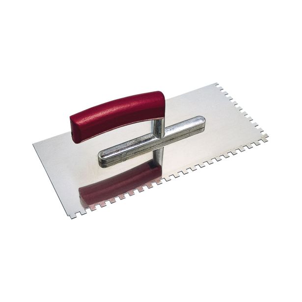 RF ZOBATA GLADILNA ŽLICA KAUFMANN 280X130X0.7 MM ZOB 6X6 MM