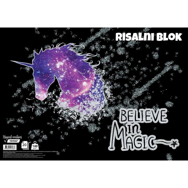 RISALNI BLOK A3 20 LISTOV 140 G MAGICAL CREAT 26463