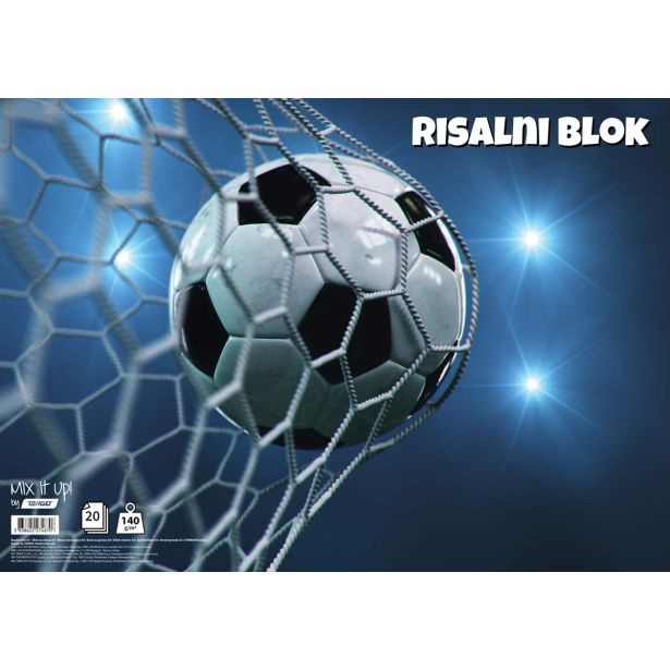 RISALNI BLOK A3 20 LISTOV 140 G MIX IT UP! 27467