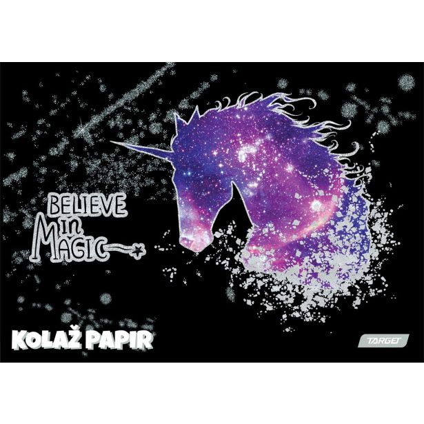 KOLAŽ PAPIR A4 20 LISTOV 100 G MAGICAL CREAT 27469