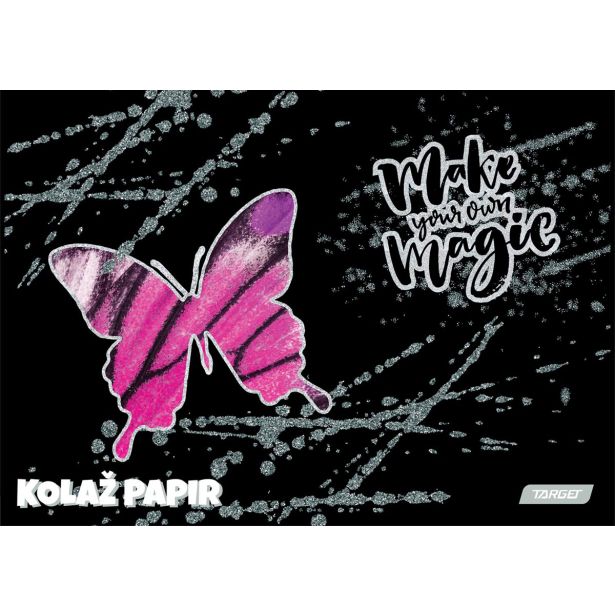 KOLAŽ PAPIR A4 20 LISTOV 100 G MAGICAL CREAT 27469