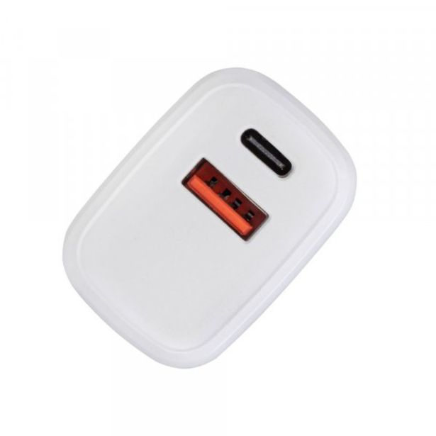 RIVACASE HIŠNI POLNILEC PS4192 WD4 QUICK CHARGE 20W VHOD TYPE C IN USB, TER S KABLOM TYPE C - ORIGINAL (EU BLISTER) BEL