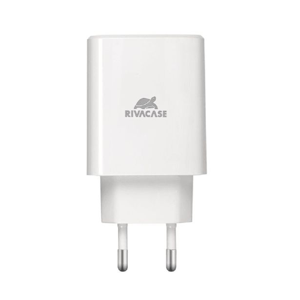 RIVACASE PS4193 W00 HIŠNI ADAPTER POLNILEC 220V QUICK CHARGE 30W VHOD TYPE C PD 3.0 - ORIGINAL (EU BLISTER) BEL