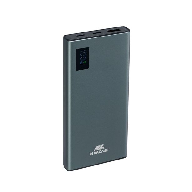 RIVACASE VA1021 QC / PD PRENOSNA BATERIJA POWERBANK 10.000 MAH 22,5W - METAL