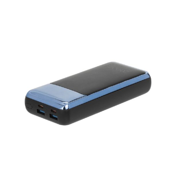 RIVACASE VA1075 ZUNANJA BATERIJA POWERBANK 20.000 MAH 45W (TUDI ZA PRENOSNIK) - ČRN
