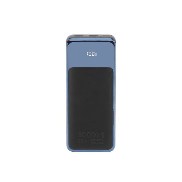 RIVACASE VA1080 ZUNANJA BATERIJA POWERBANK 30.000 MAH 65W (TUDI ZA PRENOSNIK) - ČRN