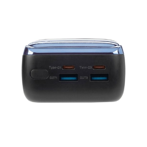 RIVACASE VA1080 ZUNANJA BATERIJA POWERBANK 30.000 MAH 65W (TUDI ZA PRENOSNIK) - ČRN