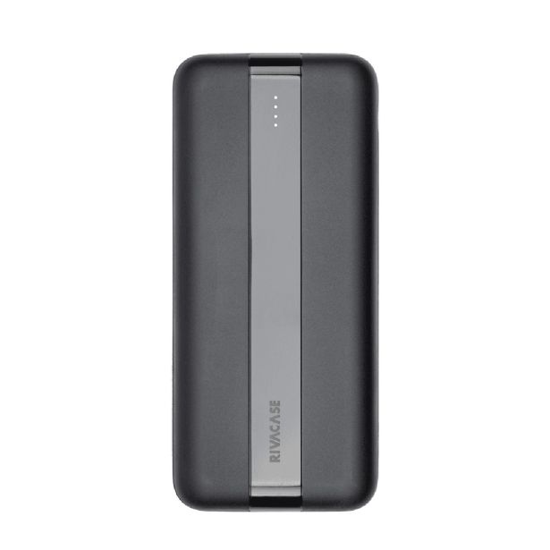 RIVACASE VA2081 ZUNANJA BATERIJA POWERBANK 20.000 MAH 10W - ČRN