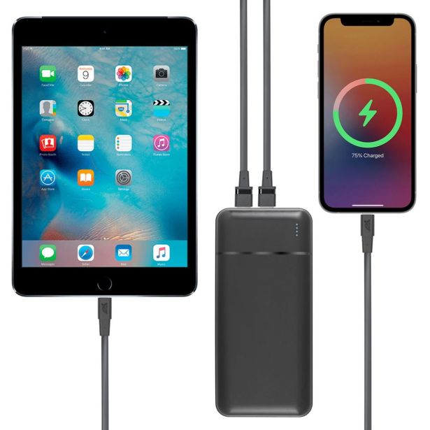 RIVACASE VA2103 QC / PD ZUNANJA BATERIJA POWERBANK 30.000 MAH 22,5W - ČRN