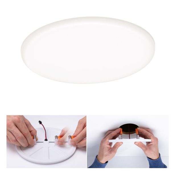 LED PANEL RL VELUNA 17.5W NW 3STEP DIM, FI=185MM IP44