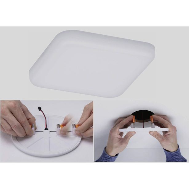 LED PANEL RL VELUNA 4.5W NW 75X75MM IP44