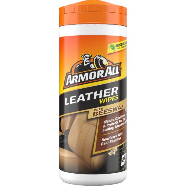 ROBČKI ZA ČIŠČENJE IN ZAŠČITO USNJA ARMOR ALL LEATHER WIPES 24/1