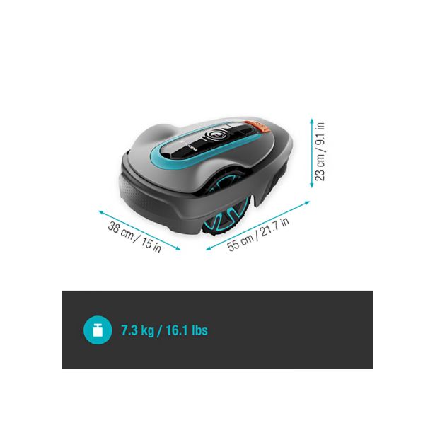 ROBOTSKA KOSILNICA GARDENA SMART SILENO CITY 500 SET