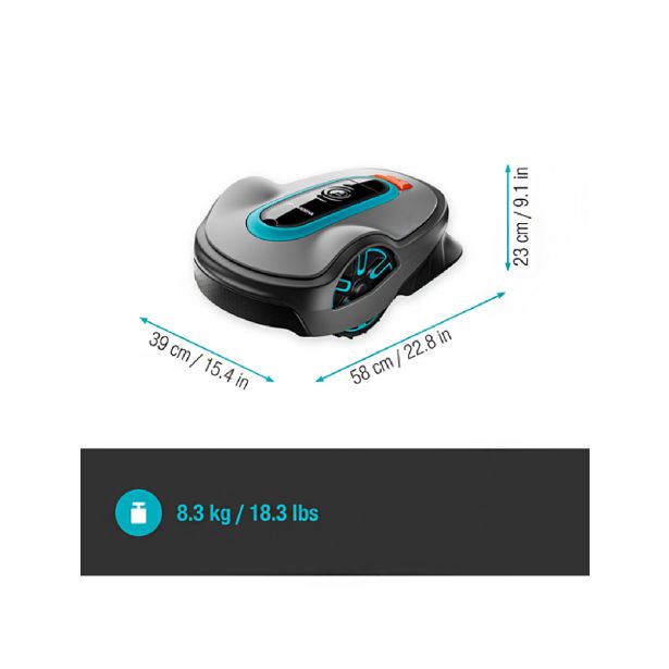 ROBOTSKA KOSILNICA GARDENA SMART SILENO LIFE 750 SET