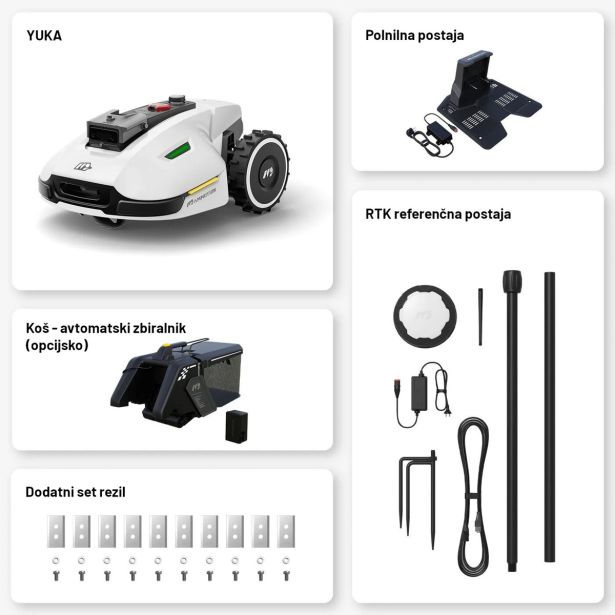 ROBOTSKA KOSILNICA MAMMOTION YUKA 3000