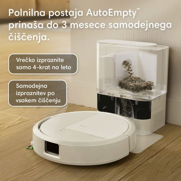 ROBOTSKI SESALNIK IROBOT 115 AUTOEMPTY BEL