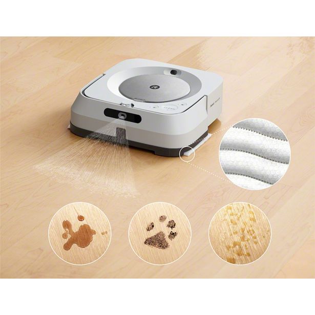 ROBOTSKI SESALNIK IROBOT BRAAVA JET M6 BELA/MODRA