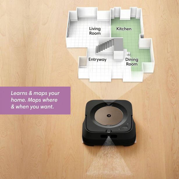 ROBOTSKI SESALNIK IROBOT BRAAVA JET M6 ČRN