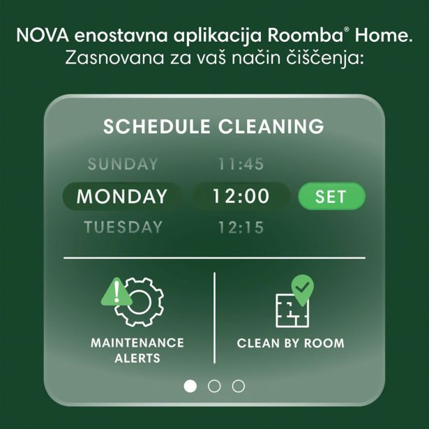 ROBOTSKI SESALNIK IROBOT ROOMBA COMBO 105 + AUTOEMPTY BEL