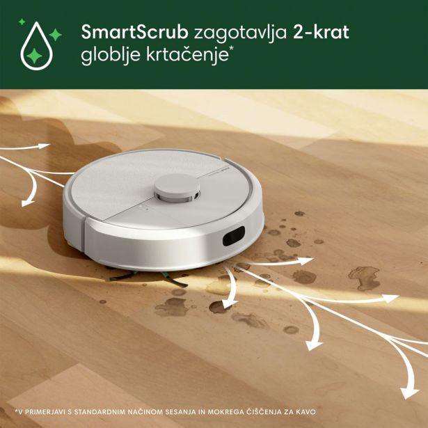 ROBOTSKI SESALNIK IROBOT ROOMBA COMBO 105 + AUTOEMPTY BEL