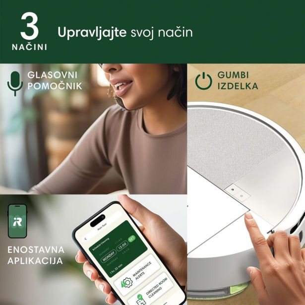 ROBOTSKI SESALNIK IROBOT COMBO 205 DUSTCOMPACTOR BEL
