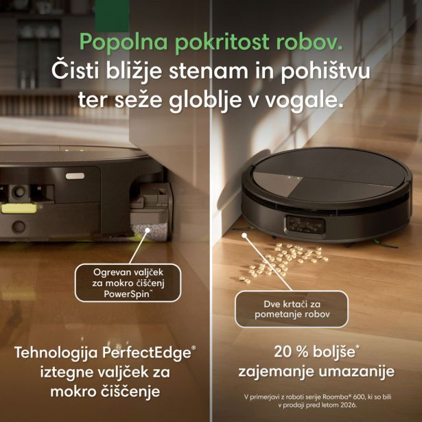 ROBOTSKI SESALNIK IROBOT MAX 775 COMBO + AUTOWASH ČRN