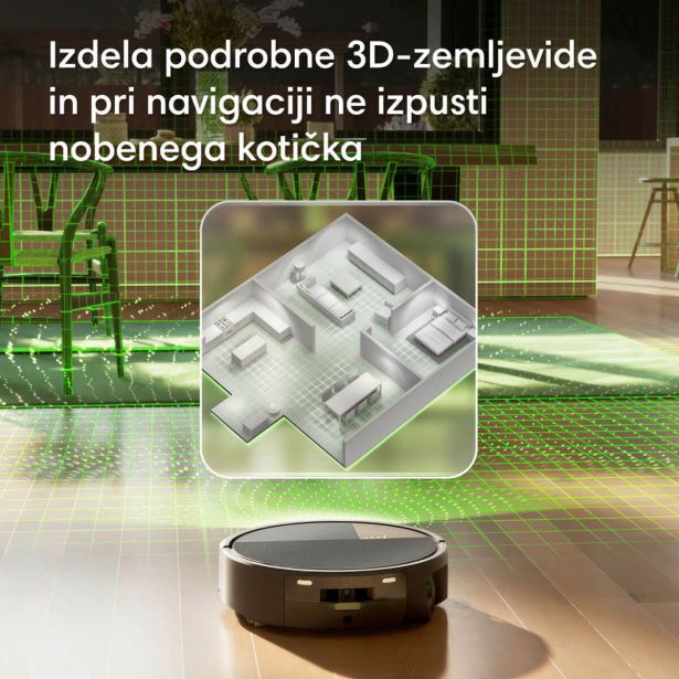 ROBOTSKI SESALNIK IROBOT MAX 775 COMBO + AUTOWASH ČRN