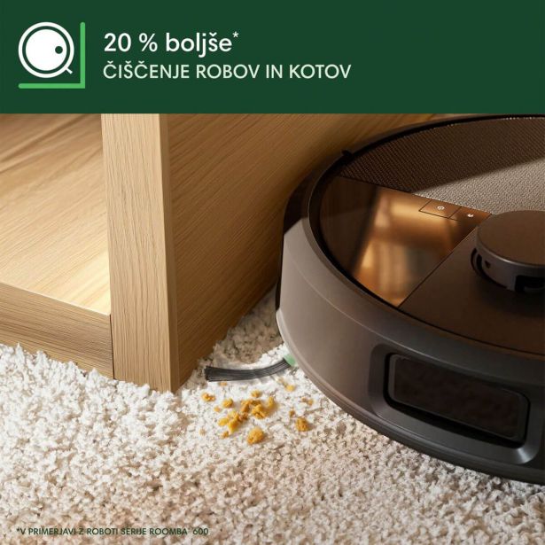 ROBOTSKI SESALNIK IROBOT MAX705 + AVTOEMPTY POSTAJA BLACK