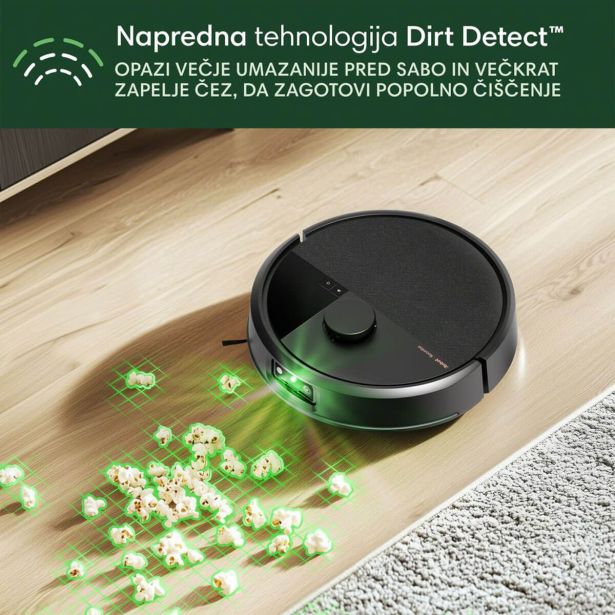 ROBOTSKI SESALNIK IROBOT MAX705 + AVTOEMPTY POSTAJA BLACK