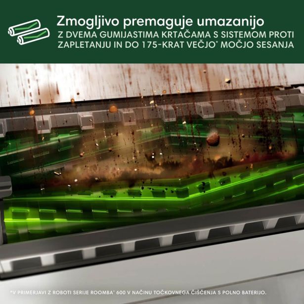 ROBOTSKI SESALNIK IROBOT MAX705 COMBO + AVTOWASH BEL