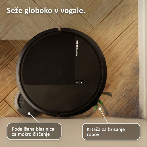 ROBOTSKI SESALNIK IROBOT PLUS 415 COMBO ROBOT AUTOWASH ČRN