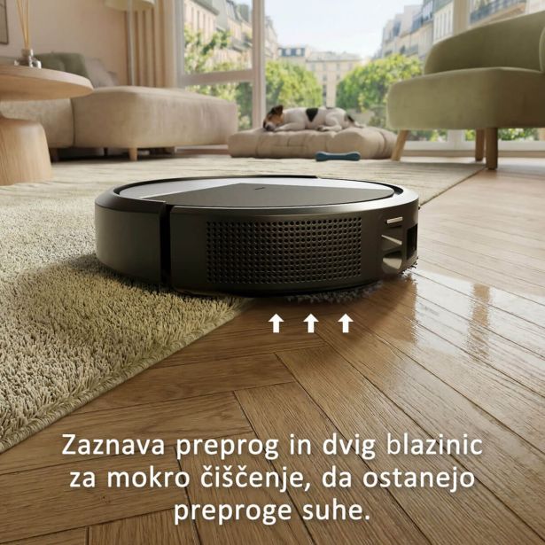 ROBOTSKI SESALNIK IROBOT PLUS 415 COMBO ROBOT AUTOWASH ČRN
