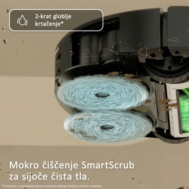 ROBOTSKI SESALNIK IROBOT PLUS 515 COMBO ROBOT + AUTOWASH