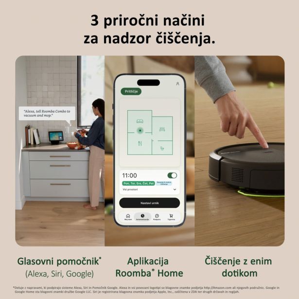 ROBOTSKI SESALNIK IROBOT PLUS 515 COMBO ROBOT + AUTOWASH