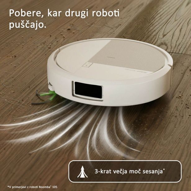 ROBOTSKI SESALNIK IROBOT PLUS 515 COMBO ROBOT + AUTOWASH BEL