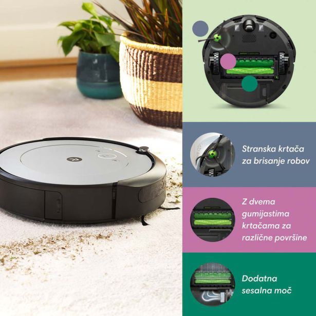 ROBOTSKI SESALNIK IROBOT ROOMBA I1156