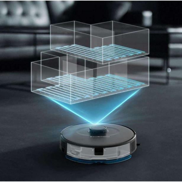 ROBOTSKI SESALNIK ROWENTA X-PLORER S75 S+, RR8595WH, MOKRO-SUHI, POSODA ZA PRAZNENJE,  ŽIVALSKA DLAKA, ALERGIKI