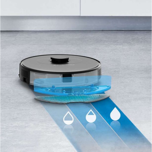 ROBOTSKI SESALNIK ROWENTA X-PLORER S75 S+, RR8595WH, MOKRO-SUHI, POSODA ZA PRAZNENJE,  ŽIVALSKA DLAKA, ALERGIKI