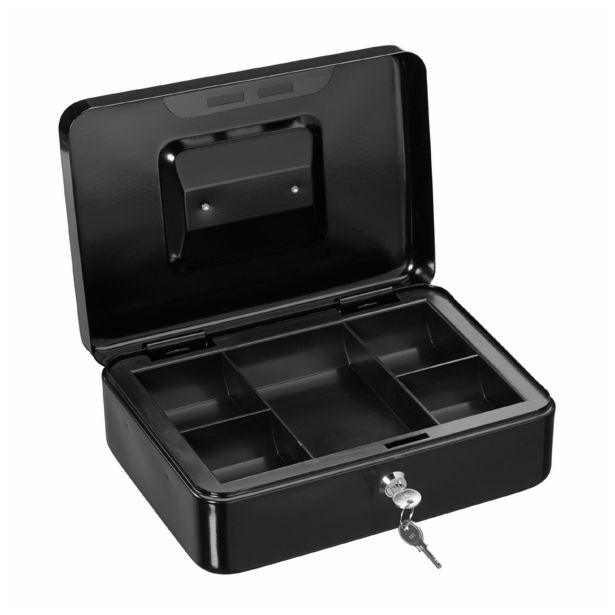 ROČNA KASETA ZA DENAR BURG-WÄCHTER FAVOR CB 4 ČRNA 250X185X90 MM