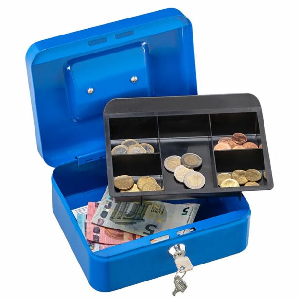 ROČNA KASETA ZA DENAR BURG-WÄCHTER MONEY 5020 MODRA