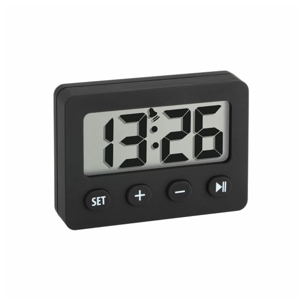 ROČNA URA TFA ČASOVNIK DIGITALNI BELI