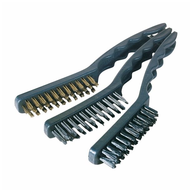 ROČNA ŽIČNA ŠČETKA MQ 3 DEL SET 0.30MM ŽICA