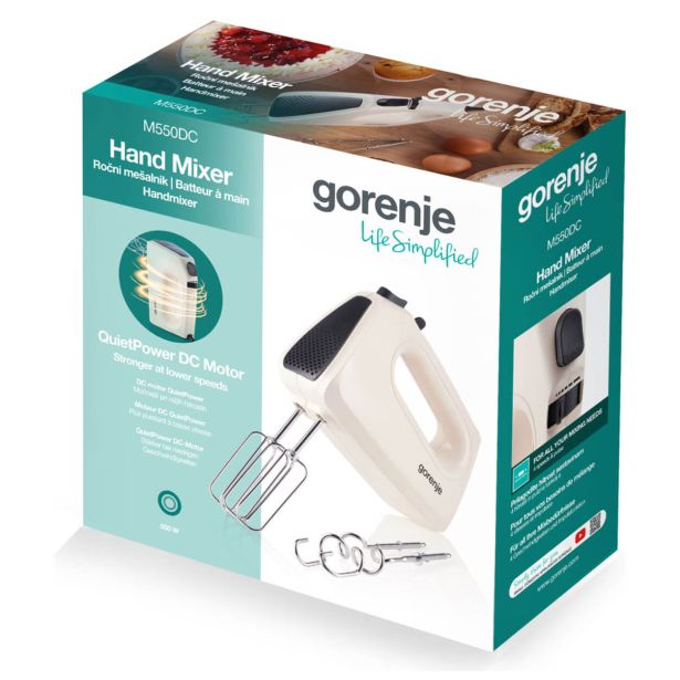 ROČNI MEŠALNIK GORENJE M550DC
