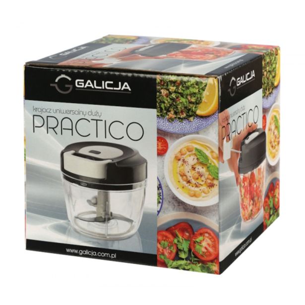 SEKLJALNIK / REZALNIK GALICIJA 800 ML ROČNI SIV GALICIJA