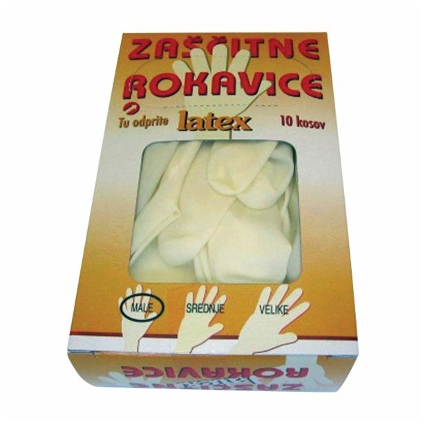 ROKAVICE AVACOM LATEX 10/1 MALE ŠT. 7