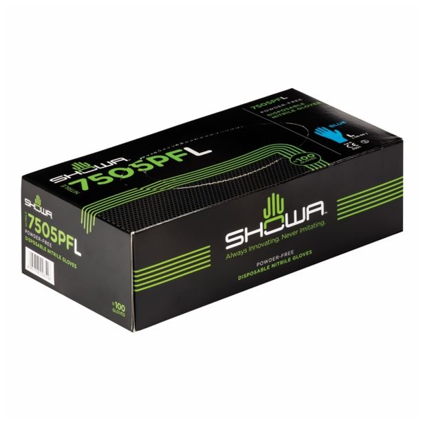 ROKAVICE ZA 1X UPORABO 7505 ŠT.XL/10 100% NITRIL 100 KOS V ZAVITKU